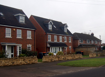 The site of The Swan Public House in Radwell Road February 2011